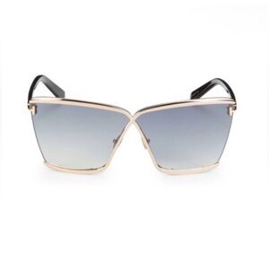 Tom Ford 71MM Geometric Sunglasses NWT